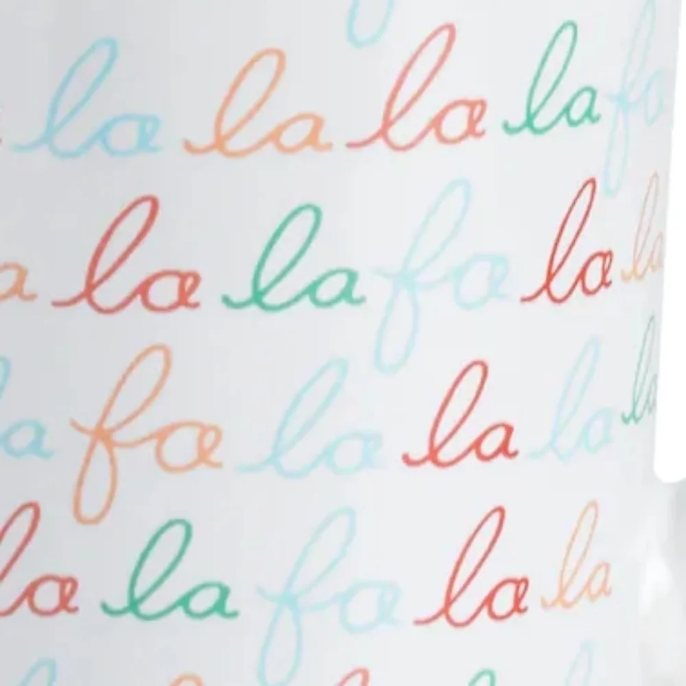 Falalalala Holiday MUG Stocking stuffer secret santa fun gift large